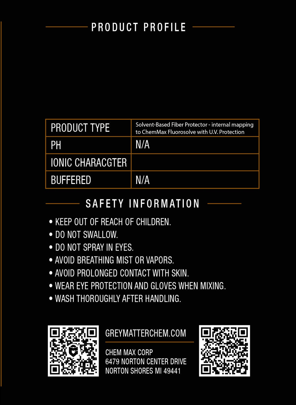 Fiber Guard - Solvent-Based