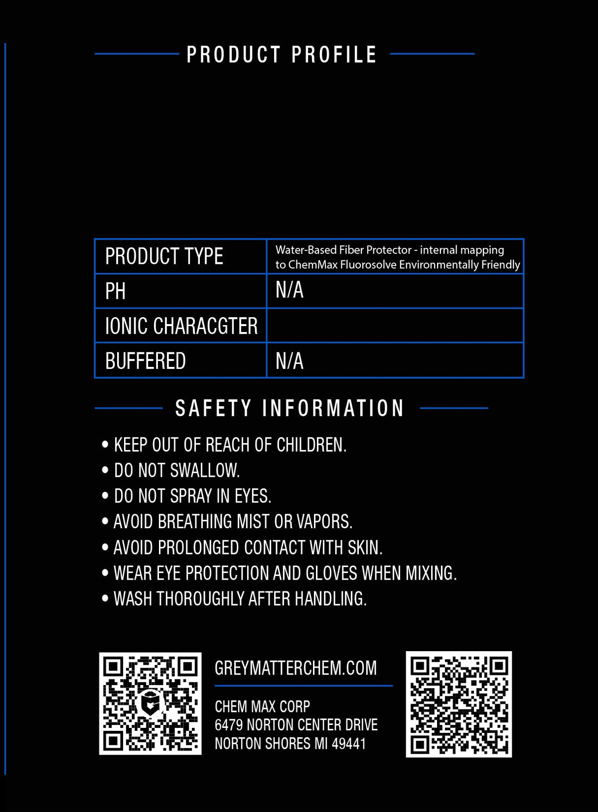 Fiber Guard - Water-Based